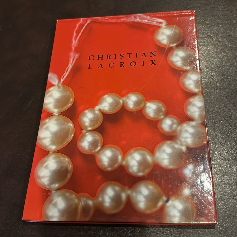 Christian Lacroix 2000 Fashion Catalog Hard Cover